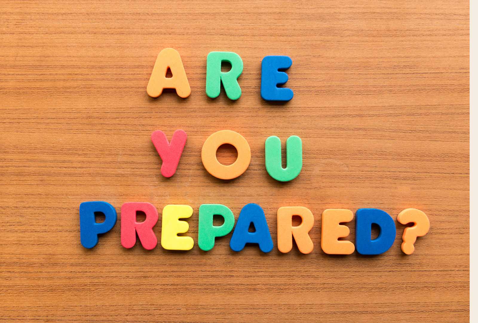 What to Do When the Inspector Calls